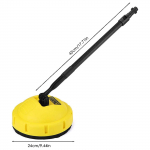 K&otilde;rgsurvepesumasina p&ouml;&ouml;rleva harja puhasti kinnitus auto p&otilde;randapesu &uuml;mmarguse harja vahetuspesuri tarvikud Karcher K2-K7 jaoks