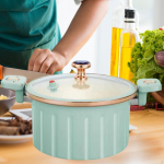 Mittekleepuv mikro-survepott supp 10 l kaanega k&ouml;&ouml;gin&otilde;ud, kahek&otilde;rva hautamine