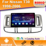 Androidi autoraadio Nissan X Trail X-Trail 1 T30 2000 - 2009 jaoks 2 Din Multimeedia FM RDS WIFI GPS Navigatsioon Stereo Carplay Auto 4 core 1GB+32GB carplay