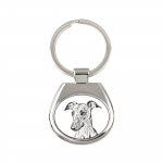 Whippet - keychain with a dog, keychain with a print, personalized pendant from the Art-Dog brand