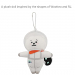 BTS Wootteo X Bt21 RJ Pl&uuml;&scaron;inukk (valge)
