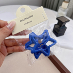 5 tk T&uuml;drukute Kommid V&auml;rv Star Bobby Pin Juuksen&otilde;el Cool Charm Metal BB Juukseklambrid Pentagram T&uuml;drukute Harajuku Peakatted Aksessuaarid 5cm