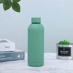 Creative American Small Mouth Cup 304 roostevabast terasest tass, suure mahutavusega v&auml;likruus, kaasaskantav reisiv lihtne tass 500ml punane