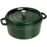 Emailitud malmpott - STAUB - 1101085 - &Uuml;mmargune - 10 cm - Basiilik must
