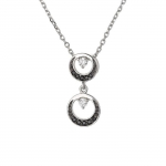 Collier Jamie - Argent Massif Rhodi&eacute; 925