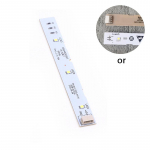 K&uuml;lmkapi LED-lambi taustvalgustuse riba riba Haier Bcd-575Wdbi 0064001827 jaoks 1pc