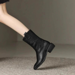 naiste talvesaapad Vintage Ankle Soojad naiste talvekingad 2024 35 must