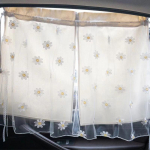 Auto Baby p&auml;ikesevari kardina tikandid karikakra pits Kahekihiline UV-kaitse vasts&uuml;ndinu reisimiseks p&auml;ikesekaitsekreem suvised autosisustustarbed