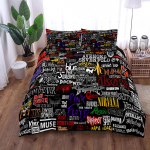Retro 70ndate Taldrik Vintage Tekikottide Komplekt King Queen Double Full Twin Single Suurusega Voodipesu Komplekt EU single(135x200cm)