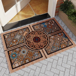 Sissep&auml;&auml;suukse p&otilde;randamatt Kodu Advanced Sense Villa Gate Libisemiskindel jalamatt Sissep&auml;&auml;suukse ukse mustusekindel vaip 50x80cm
