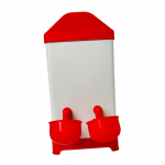 Chicken Waterer Chick Coopi tarvik, vihmakindel s&ouml;&ouml;dajaam, joogipurskkaev