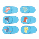 6 tk Ambliopia silmaklapp prillidele Laps T&auml;iskasvanu Meditsiiniline Laisa silma klapp Strabism Dinosaur Left Eye