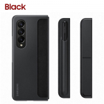 Samsungi originaal Galaxy Z Fold4 Fold 4 seisev kate koos S-pliiatsiga. T&auml;ielik kaitsev telefoni&uuml;mbriste kate koos eemaldatava pliiatsihoidjaga must