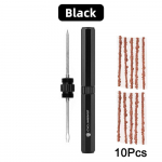 11Pcs Bicycle Tubeless Tire Repair Tools Kit Mini MTB Road Bike Tyre Plug Puncture Flat Fix Patch Drill Portable Sealant Rubber Stripe 11PCS/Set must