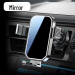 360&deg; p&ouml;&ouml;rlev gravitatsiooniline auto telefoni hoidik &otilde;huava kinnituseks JA06 round hook air outlet mirror style