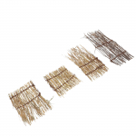 Bambusest tara kaunistus Sushi matid n&otilde;ud Dekoratiivsed restorani kaunistused Jaapani k&ouml;&ouml;k Sashimi serveerimine pruun