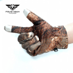 Kamuflaaž Bioonilised Taktikalised Kindad: Libisemiskindel, Hingav, Puutetundlik, Jahipidamiseks, Jalgrattas&otilde;iduks ja Jooksmiseks. One Size kamuflaaž