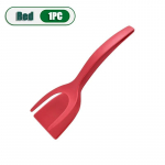 2in1 &uuml;mberp&ouml;&ouml;ratavad spaatlitangid munade keeramise spaatliga mitmeotstarbeline mittenakkuv k&ouml;&ouml;gipannkook Prantsuse r&ouml;stsai omlett K&ouml;&ouml;gi toiduvalmistamise t&ouml;&ouml;riistad must