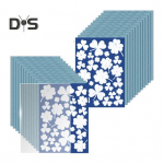 24 lehte/komplekt Ts&uuml;anot&uuml;&uuml;ppaber P&auml;ikeseprindipaber akr&uuml;&uuml;lpaneeliga P&auml;ikeseaktiveeritud k&otilde;rge tundlikkusega p&auml;ikeseprintimine Kunstipaber kunstitegemiseks k&auml;sit&ouml;&ouml;projektiks 24PCS