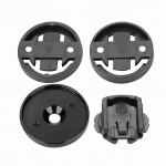 M&auml;girattas&otilde;iduarvuti Hoidik Lenksu Pealmine Kork Stopper GPS Spidomeeter Kinnitus (Kuldne) must