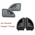 Version Gris - Gauche - Poign&eacute;e De Porte Int&eacute;rieure Voiture Avant Ou E Pour Renault 1997-2007 Kangoo Amp; 1997-2003 Twingo Oem