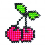 Kit de loisirs cr&eacute;atifs - Cerise - Kit Diamond Mosaic Stickers - Diamants - Mixte - 14 ans et plus