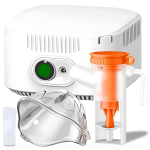 Kaasaskantav meditsiiniline &otilde;hukompressor lastele T&auml;iskasvanutele K&ouml;ha Pihusti Nebulisaator Inhalaator M&auml;&auml;rake hingamisteede sissehingamine &otilde;huniisutaja Tervishoid valge