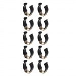 Tugevad vedrud froteeklambrid t&ouml;&ouml;riistade korraldamiseks. Kitsap&otilde;hjaline disain 10 tk 20mm