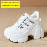 Naiste kontsad Kingad Suvised tossud Platvorm Naiste kingad Paksu tallaga Roosid Vabaaja vabaaja &uuml;mmargune varvaste t&otilde;mblukk PU Med Retro kummist 37 must