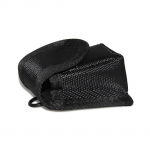 Pulssoks&uuml;meetri &uuml;mbris nailonist pulssoks&uuml;meetri kandekott, kaasaskantav kandekott must