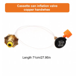 Matkagaasipliit gaasi t&auml;iteadapter v&auml;lisballooni t&auml;iteklapi adapter gaasipaagi ahju &uuml;henduspesa telkimis grilli tarvik