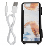 Minik&uuml;lmik USB Kiirjahutus Elektriline K&uuml;lmik Jahuti Soojendaja Kosmeetika Jookidele Must 18W