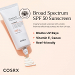 COSRX E-vitamiiniga elustav p&auml;ikesekaitsekreem laia spektriga SPF+/PA++++ 50ml ORIGINAALPOOD