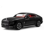 1:24 Rolls-Royce Ghost sulamist luksuslik uue energiaga automudel valatud m&auml;nguauto metallist laadimise automudel heli ja valgusega tagasi t&otilde;mmatav laste m&auml;nguasjakingitus must