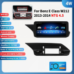 Ossuret 10.25 Android 13 Autoraadio 2din Intelligentne Carplay Mercedes Benz W212 E-klassile E200 E230 E260 E300 S212 NTG 4.0 4.5 5.0 Multimeedia Heli 4W 4G 32G