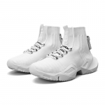Uus Trend V&otilde;rgust Meeste Tossud K&otilde;rge S&auml;&auml;rega Hingavad Spordijalatsid Meeste Jooksukingad T&auml;navak&otilde;nnikingad Platvormiga Retro Stiilis Zapatillas 39 valge