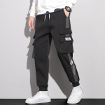 Meeste p&uuml;ksid vabaaja Hip Hop Hit v&auml;rvi Mitu taskut P&uuml;ksid T&auml;navar&otilde;ivad Mood Techwear dressip&uuml;ksid Suured suurused 7XL M