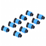 10 tk 16 mm tilkkastmislint otsa pistik toru liitmikud keermelukk