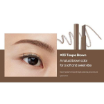 [BANILA CO] Smuge Out Detail Brow Pencil (4 Colors) 0.3g 03 Taupe Brown