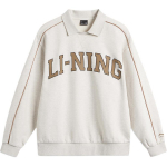 Li Ning Spordielustiili seeria High Street Ameerika vintage kirjadega pikkade varrukatega polos&auml;rgist dressipluus Naiste dressipluus AWDUD00-1 M