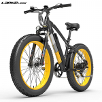 Lankeleisi XC4000 26 Elektriline maastikuratas 1000W 48V 17.5Ah Aku kollane