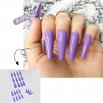 V&auml;rv, l&auml;ikivad kuluvad k&uuml;&uuml;ned, viimistletud kunstk&uuml;&uuml;ned 24 t&uuml;kki viimistletud kandvad k&uuml;&uuml;ned One Size roheline