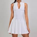 Uus v&ouml;&ouml;kohta embav naiste lukuga spordikleit, pimestusvastane tennisekost&uuml;&uuml;m, v&auml;lijooksu ja fitnessi tenniseseelik M