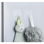 4 tk Kodu Kontori Seinale Kleepuv Plastikust Pistikupesa Hoidik Riidepuu Konks 4pcs