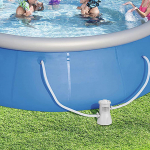 530 Gallon above Ground Pool Pump and Filter Lightweight Electric Water