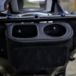 Motorcycle Water Bottle Holder Drink Cup Easy to Install Lightweight Fix on Handlebar