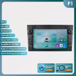 Hizpo Android 14 Autoraadio DSP Traadita Carplay Auto Opel Astra H J 2004 Vectra Vauxhall Antara Zafira Corsa C D Vivaro Meriva Veda jaoks B P1 4Core 1G 32G AI