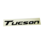 Must TUCSON m&auml;rk Pagasiruumi kleebis Tagumine kleebis Hyundai TUCSON NLINE I40 SONATA jaoks Autode kujundus Hyundai pagasiruumi kleebis ABS white