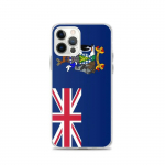 Coque iPhone &ndash; mitmev&auml;rviline &ndash; Drapeau G&eacute;orgie du Sud &ndash; Souple &ndash; &uuml;hilduv iPhone 12 Pro