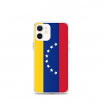 Coque iPhone &ndash; mitmev&auml;rviline &ndash; Drapeau Venezuela &ndash; Supp &ndash; &Uuml;hilduv iPhone 12 mini &ndash; Vertikaalne